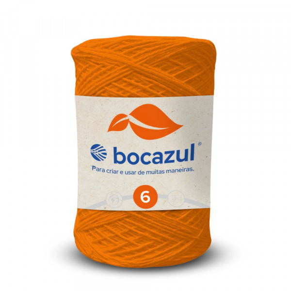 Bobina 4/6 885,0tex 900m Laranja Neon - Emb. c/ 6